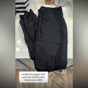 Women’s Black Joggers lululemon
